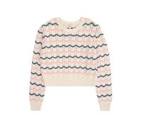 ONLY GIRLS Pullover 'KOGSTIA' crema / genziana / rosa Bambini ONLY GIRLS 122-128 crema / genziana / rosa