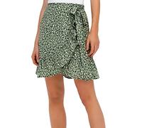 ONLY Gonna Femminile Effetto Avvolgente, Hedge Green/AOP:Hella Graphic, S