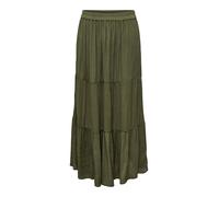 ONLY Onlmikka Life-Gonna Lunga Wvn Noos, Verde, S Donna