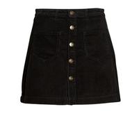 Only Gonna ONLAMAZING HW CORD SKIRT PNT in Nero EU XS