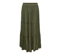 ONLY Onlmikka Life-Gonna Lunga Wvn Noos, Verde, L Donna