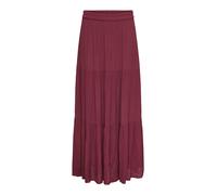 ONLY Maxigonna ONLMIKKA rosso scuro | S