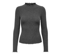 Only Gray Polyester Turtleneck - IT44|L