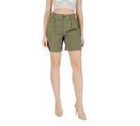 Only Green Viscose Bermuda Shorts - IT42|M