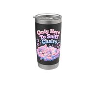 Only Here To Sniff Sedie Dreamy Cloud Kitten Bicchiere termico in acciaio inox doppia parete