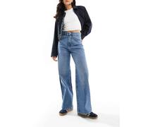 Only - Hope - Jeans a fondo ampio e vita alta blu chiaro W32 L34