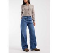 Only - Hope - Jeans a fondo ampio e vita alta blu medio W26 L32