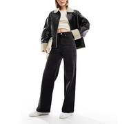 Only - Hope - Jeans a fondo ampio neri-Nero W30 L32