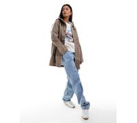 ONLY - Impermeabile marrone chiaro con cappuccio 36