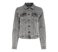 ONLY Jacket Onltia-Giacca DNM Crf4241 Noos, Grigio Denim, Numeric_46 Donna