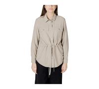 ONLY, ,Jackets ,Donna ,Beige ,S Blazer Beige Classico con Tasche Frontali