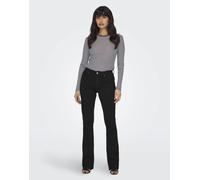 ONLY - Jeans a zampa neri-Nero S L34
