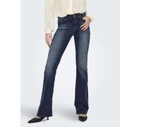 ONLY - Jeans a zampa nero blu XL L32