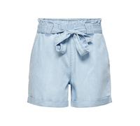ONLY Onlbea Smilla HW Pb Loose DNM Shorts Pantalocini Denim, Mix Blu Chiaro, S Donna