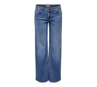 ONLY - Jeans a fondo ampio color blu medio W25 L30