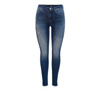 Only Jeans Blush Life Mid Skinny Ankle Raw Rea811