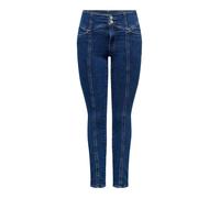 ONLY - Jeans skinny blu scuro S L34