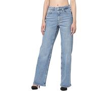 Only Jeans da Donna a Taglio Ampio ONLJUICY a Vita Alta Ampio Taglio Gamba Jeans, Media Blu Denim, 36