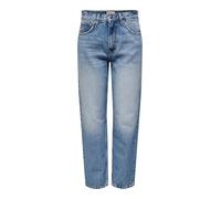 Only - Robyn - Jeans dritti a vita alta blu medio W29 L32