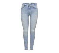 Only Jeans Blush Life Mid Waist Sikinny Ankle Raw Rea306