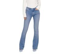 ONLY Jeans Donna Flared Fit ONLBLUSH Vita Media Jeans Svasati, Special Bright Blue Denim, (S) W x 30L