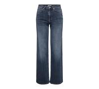 ONLY Jeans Femminili a Gamba Larga ONLMADISON Vita Alta Ampio Taglio Gamba Jeans, Blue Black Denim, (S) W x 32L