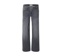 ONLY Onljudy LW Wide Leg DNM Tai Jeans, Grigio Denim, 26W x 32L Donna