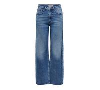ONLY Onljuicy HW Wide DNM Dcc637 Noos Jeans, Medium Blue Denim, 28W x 32L Donna