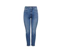 ONLY - Emily - Jeans alla caviglia dritti a vita alta lavaggio blu medio W29 L32