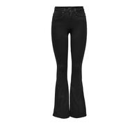 Pantaloni da donna Only Royal life high sweet flare Noir Sx30