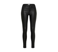 ONLY Anne K Mid Waist Coated Jeans Noos Skinny Donna, Nero (Black), W29/L34