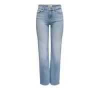 Only Jeans Onlblush Mid Straight DNM Tai467 Noos Blu chiaro (M) W x 32L