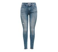 ONLY Onlblush Mid Skin Ank RW DNM Rea593 Noos, Special Blue Grey Denim, (M) W x 30L