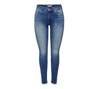 Only Jeans Skinny Fit Vita Media da Donna M Blu