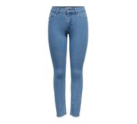 Only Jeans Onlhush skinny fit a vita media da Donna XS Blu