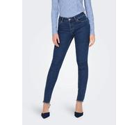 Only Jeans Onlhush skinny fit a vita media Dark Blue da Donna M Blu