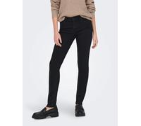 Only Jeans Onlhush skinny fit a vita media Nero da Donna XS Nero