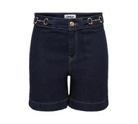 Only Onlmadison HW Wide Deco DNM Shorts Siji, Blu Jeans Scuro, S Donna