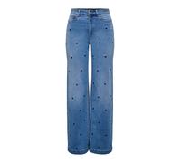 ONLY Jeans 'ONLMADISON-ROYAL' blu denim Donna - Abbigliamento - Jeans - Wide leg ONLY 25-26
