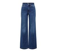 ONLY Onlmadison Royal HW Wide DNM BF Gua, Blu Jeans Scuro, (M) W x 32L Donna