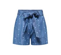 ONLY Shorts Onlnova Azure Talia Pantaloncini Wvn, Denim Blu Medio, XS Donna