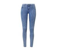 Only Onlrain Life Reg Skinny DNM Noos Jeans, Medium Blue Denim/Detail:pim430, XS / 32L Donna