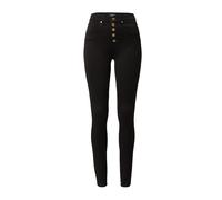 ONLY Onlroyal HW SK Fly BTN Gua Dk Blue Box Jeans, Nero, (S) W x 32L Donna