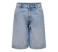 ONLY Onlsonny HW Pantaloncini DNM Larghi Nas843 Noos, Blu Denim Chiaro, XL Donna