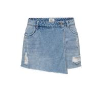 ONLY ONLTEXAS Reg DNM Skort BJ Noos Hosenrock, Blau, L Donna