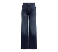 Only Juicy Hw Wide Denm Rea 929 Nero - Taglia 28-42 Abbigliamento Donna