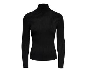Only Karol L/s Rollneck Pullover Nero - Taglia S Abbigliamento Donna