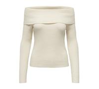 Only Katia Ls Knit Beige - Taglia S Abbigliamento Donna Maglie E Top