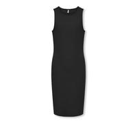 Kids Only - Kogbelfast Life S/L Midi Dress Noos Jrs Nero - Abbigliamento 7A - 8A Nero