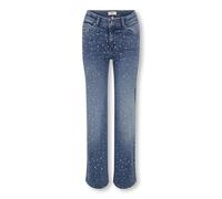 Only & Kids Kogjuicy RHS Wide Leg DNM Cro557 Noos, Media Blu Denim, 13 Anni Donna